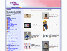Tablet Screenshot of dolls-and-bears.com